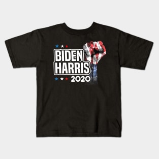 Biden Harris 2020 American Fist Kids T-Shirt
